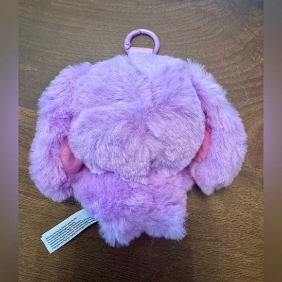 Baby Three Happy Birthday Yaya One Year Old Confirmed Purple Bunny - Picture 3 of 6